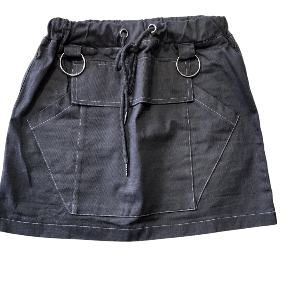 Fashion Nova Black Mini Skirt Size Small